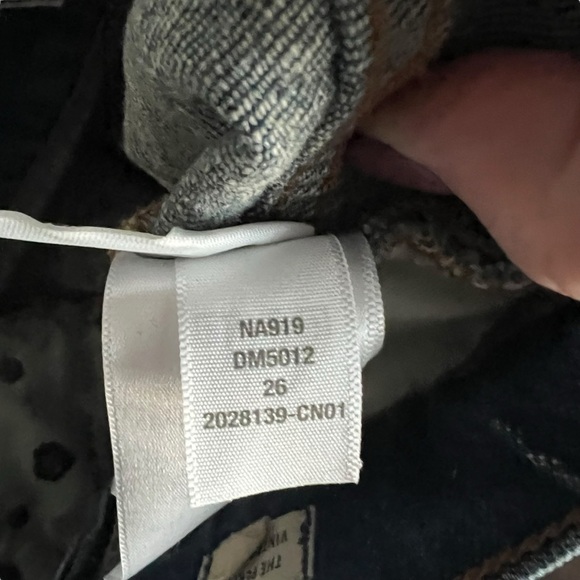 Madewell - The Perfect Vintage High Waisted Jean in Haight Wash Sz 26 - Picture 12 of 12